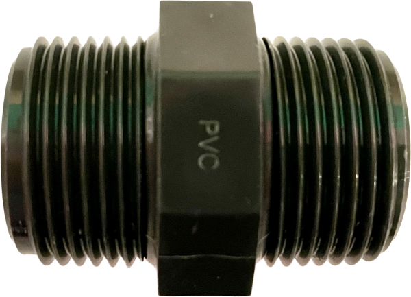 Doppelnippel AG x AG PVC-U 1/4" bis 4"